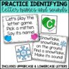 Alphabet Sounds and Alphabet Letters Practice Full Year Chants and Poems